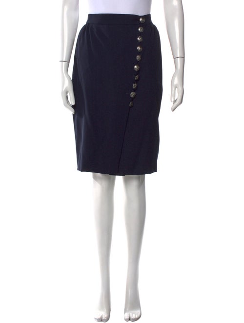 Lanvin Wool Knee-Length Skirt
