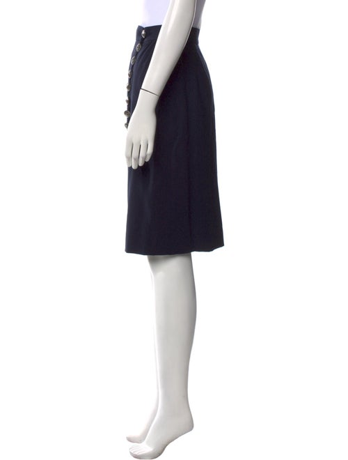 Lanvin Wool Knee-Length Skirt