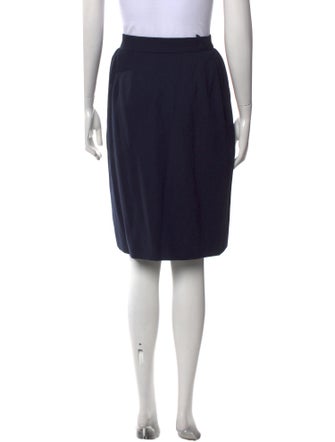 Lanvin Wool Knee-Length Skirt