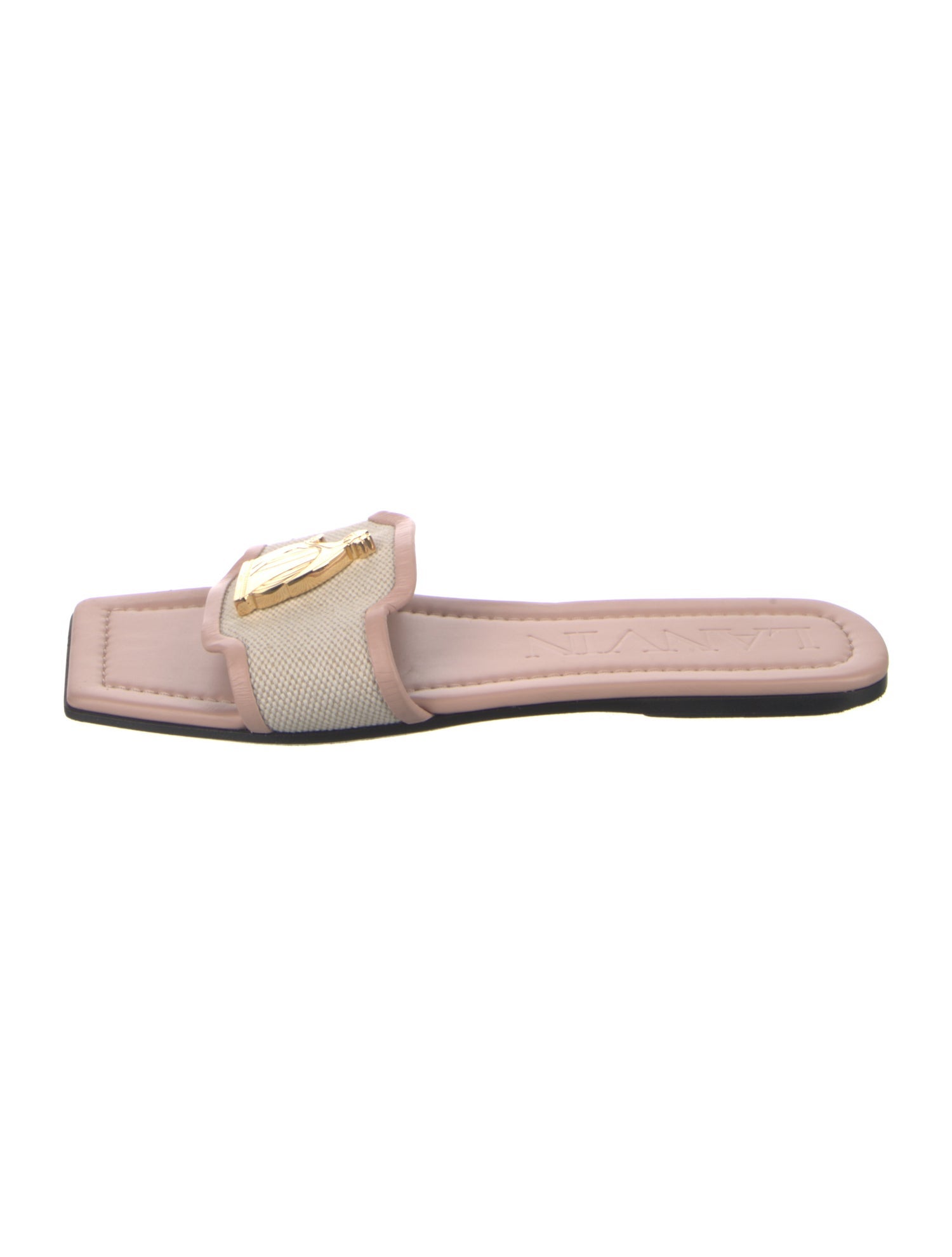 Lanvin Leather Slides