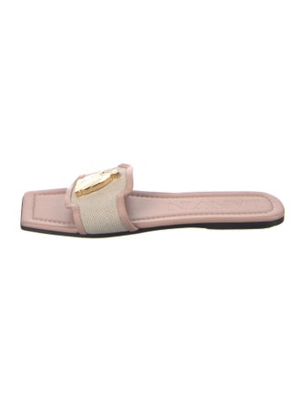 Lanvin Leather Slides
