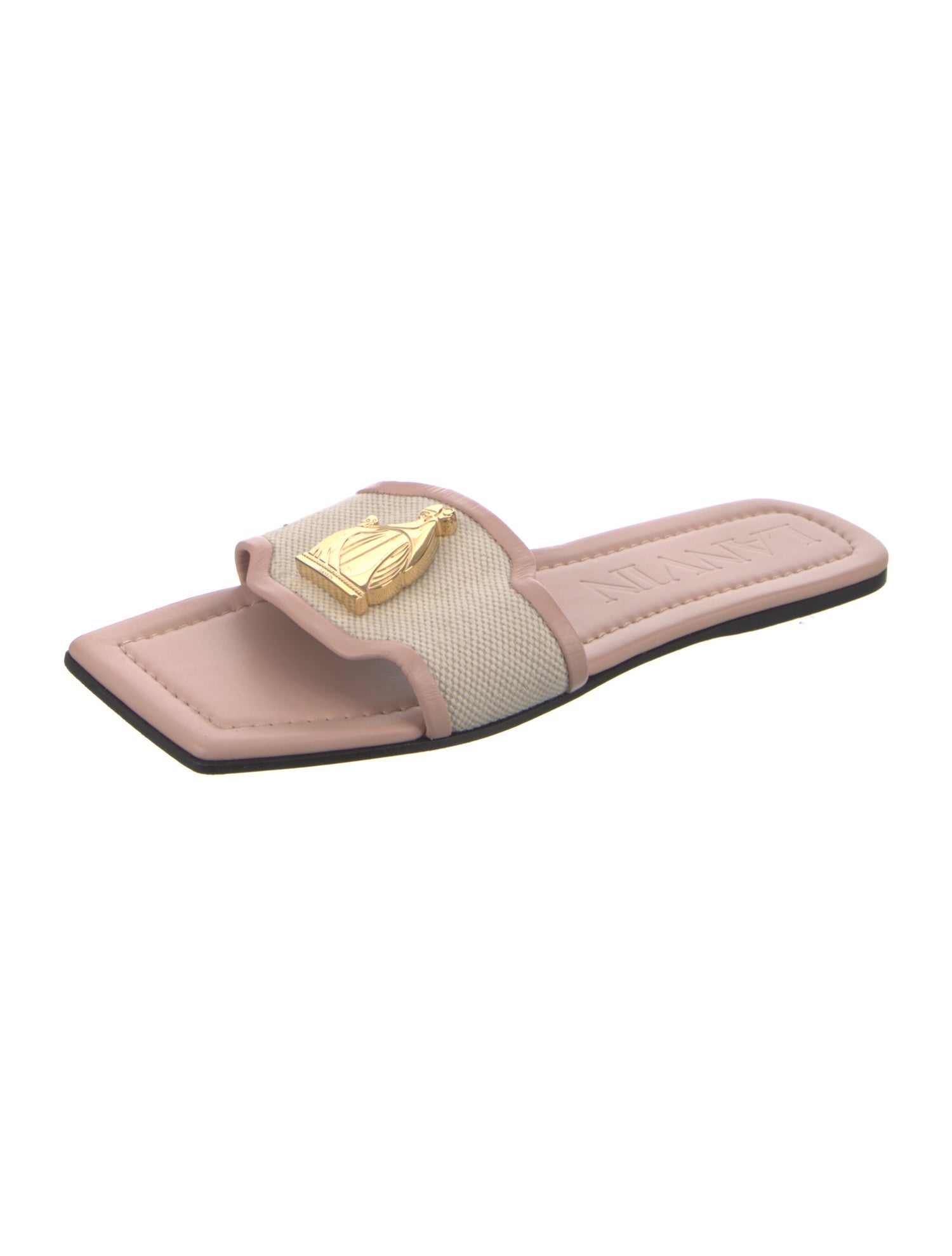 Lanvin Leather Slides