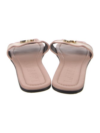 Lanvin Leather Slides