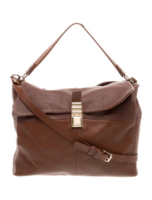 Lanvin Leather Top Handle Bag