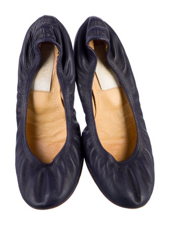 Lanvin Leather Ballet Flats