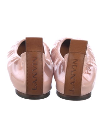 Lanvin Patent Leather Ballet Flats
