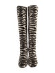 Lanvin Ponyhair Animal Print Boots