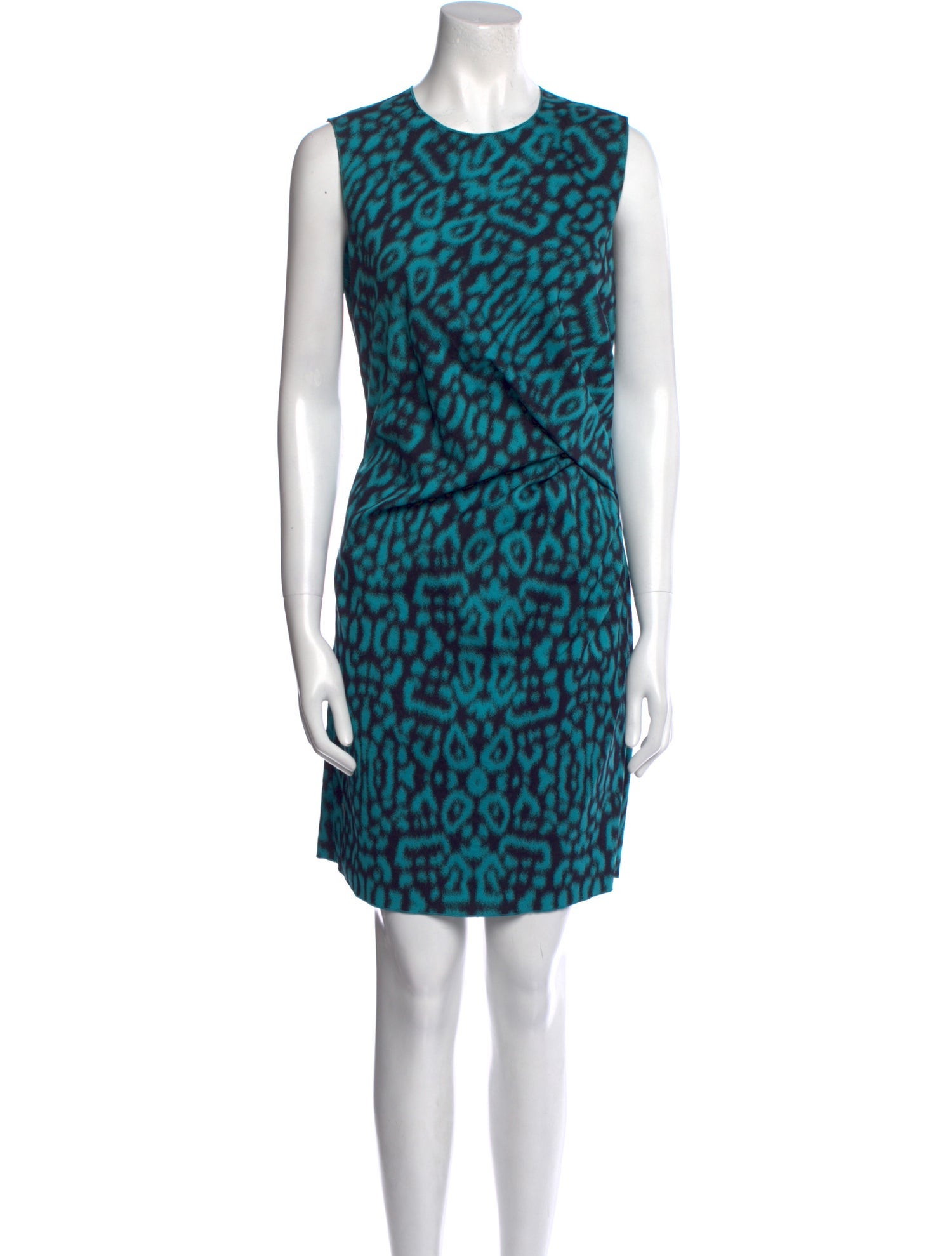 Lanvin Animal Print Knee-Length Dress