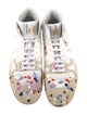 Lanvin Leather Printed Sneakers