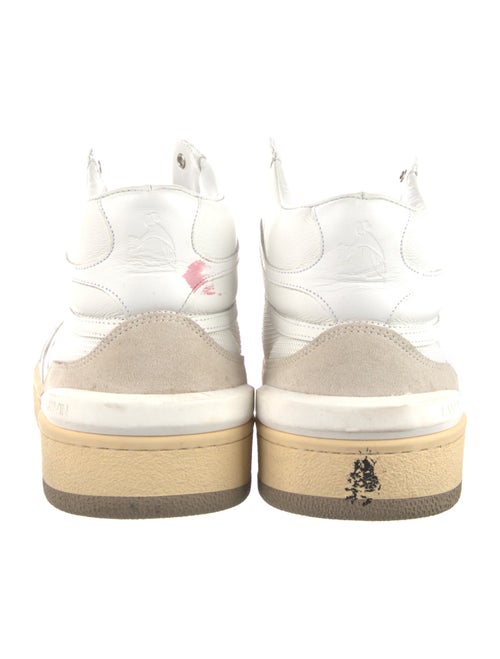 Lanvin Leather Printed Sneakers