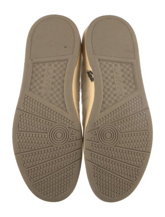 Lanvin Leather Printed Sneakers