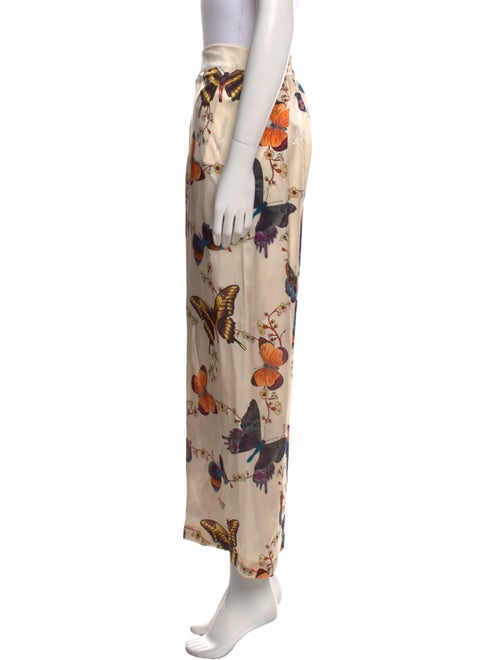 Lanvin Silk Wide Leg Pants