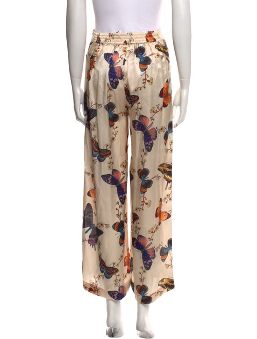 Lanvin Silk Wide Leg Pants