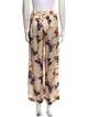 Lanvin Silk Wide Leg Pants