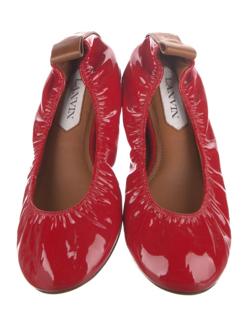 Lanvin Patent Leather Ballet Flats