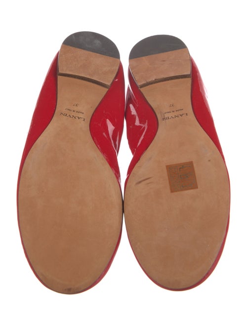 Lanvin Patent Leather Ballet Flats