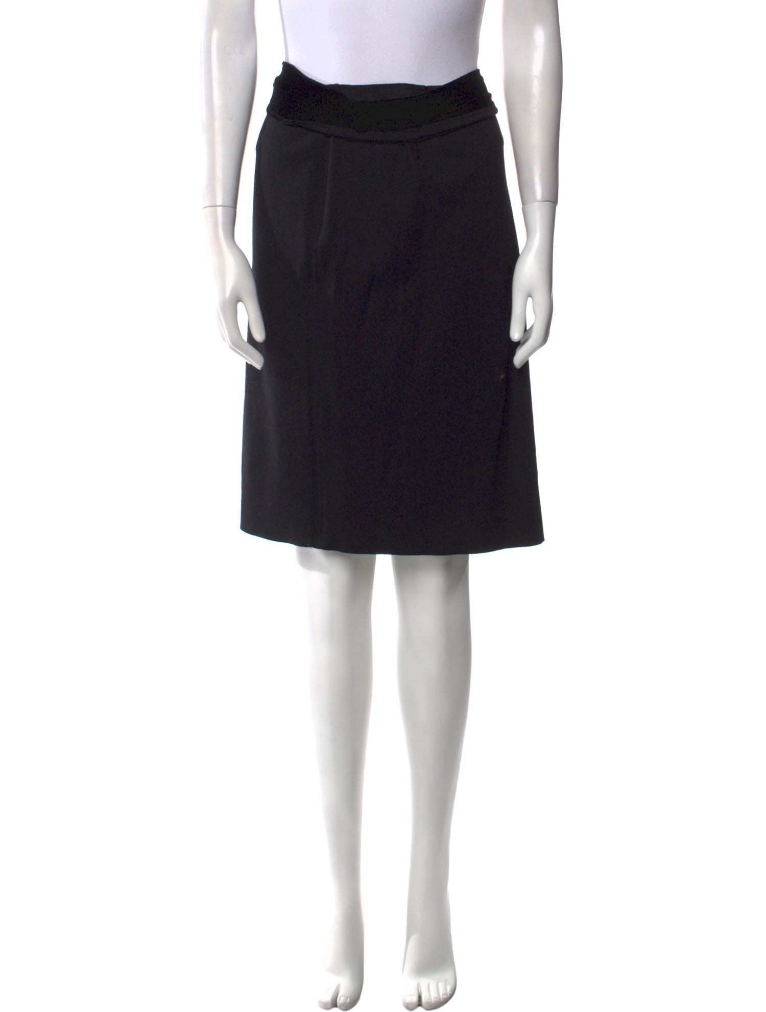 Lanvin Wool Knee-Length Skirt