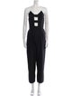 Lanvin Silk Strapless Jumpsuit