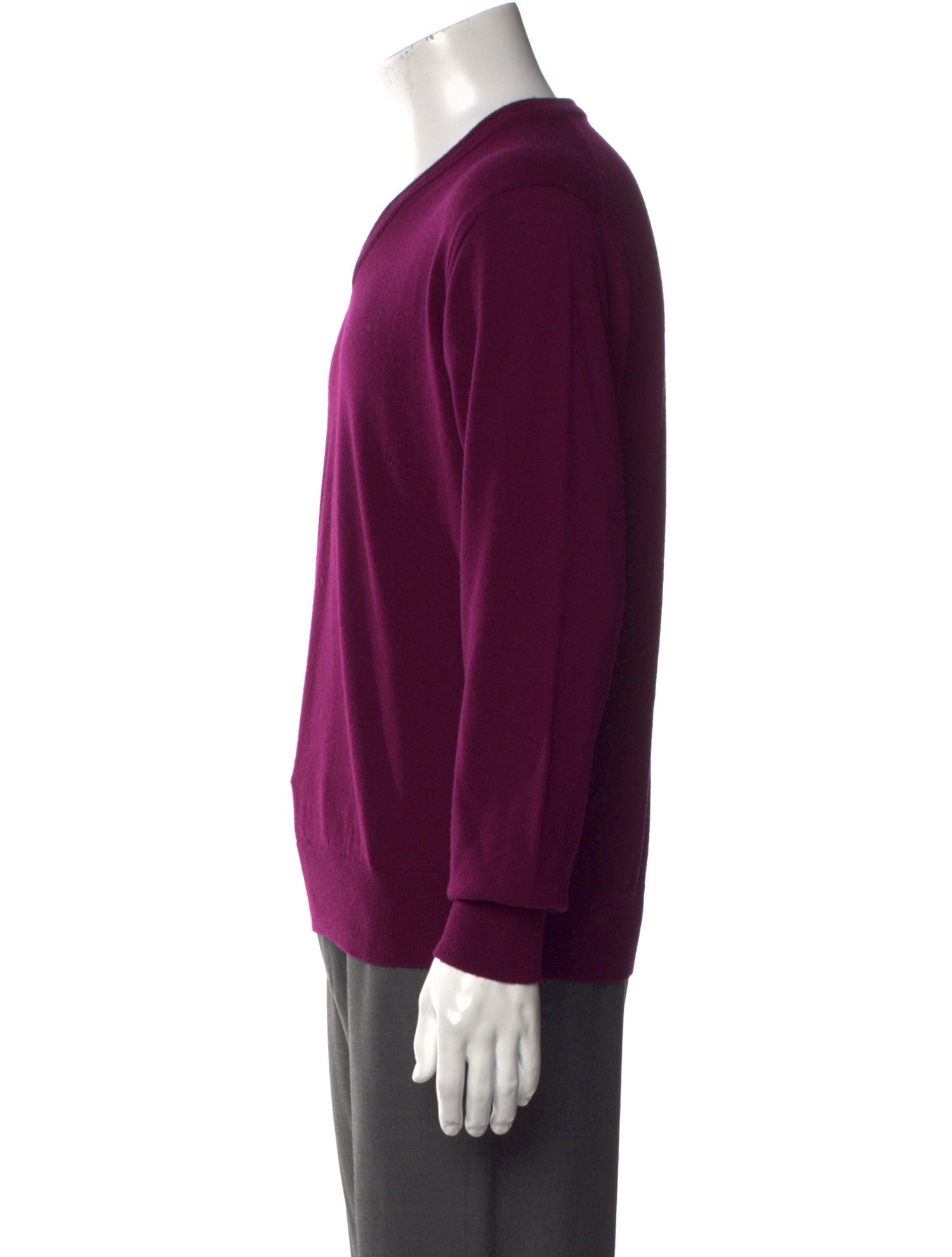 Lanvin Wool V-Neck Pullover