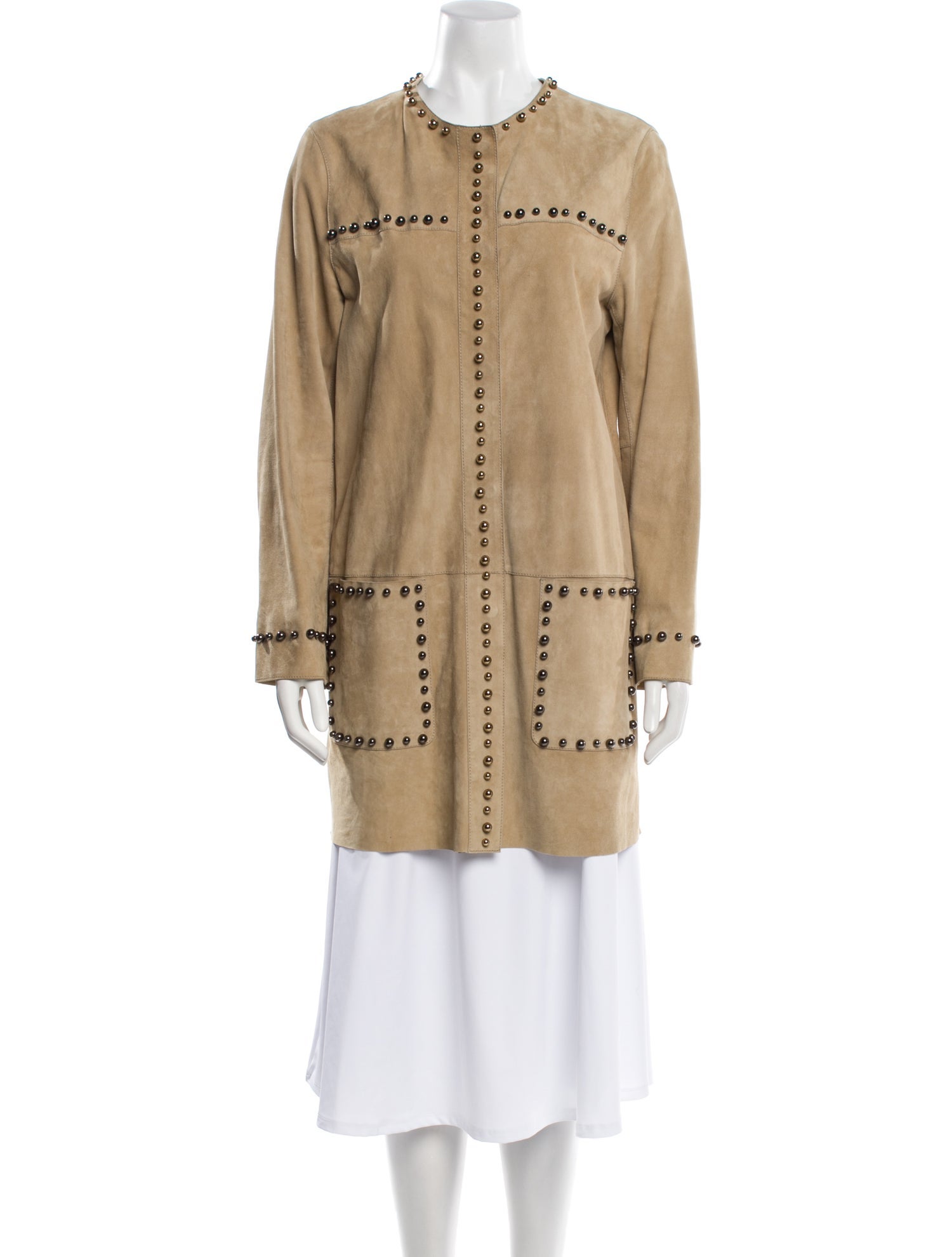 Lanvin Lamb Leather Coat