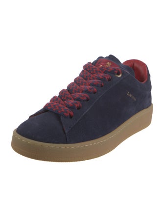 Lanvin Suede Sneakers