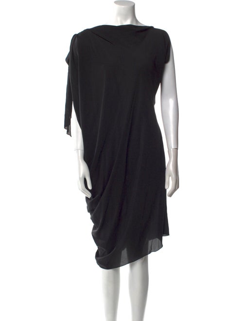 Lanvin Silk Midi Length Dress