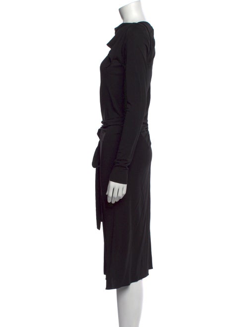 Lanvin Cowl Neck Midi Length Dress
