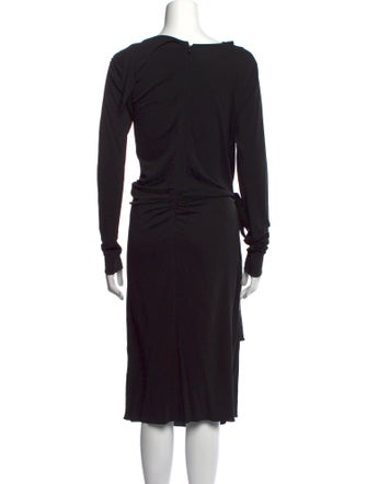 Lanvin Cowl Neck Midi Length Dress