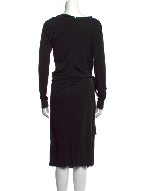 Lanvin Cowl Neck Midi Length Dress