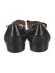 Lanvin Patent Leather Bow Accents Loafers