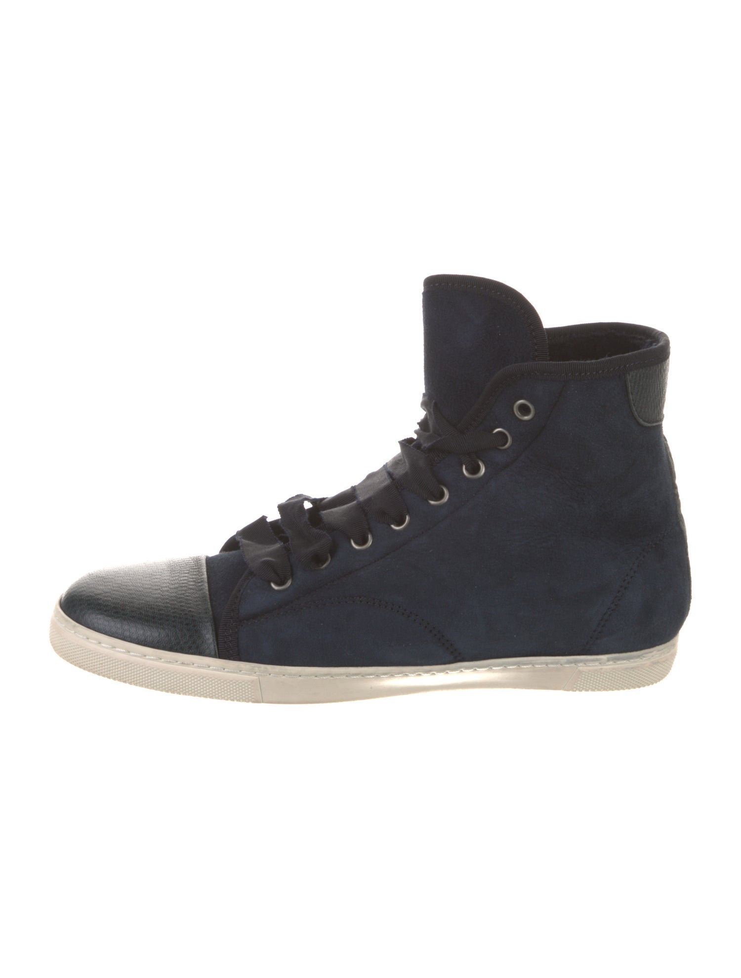 Lanvin Suede Sneakers