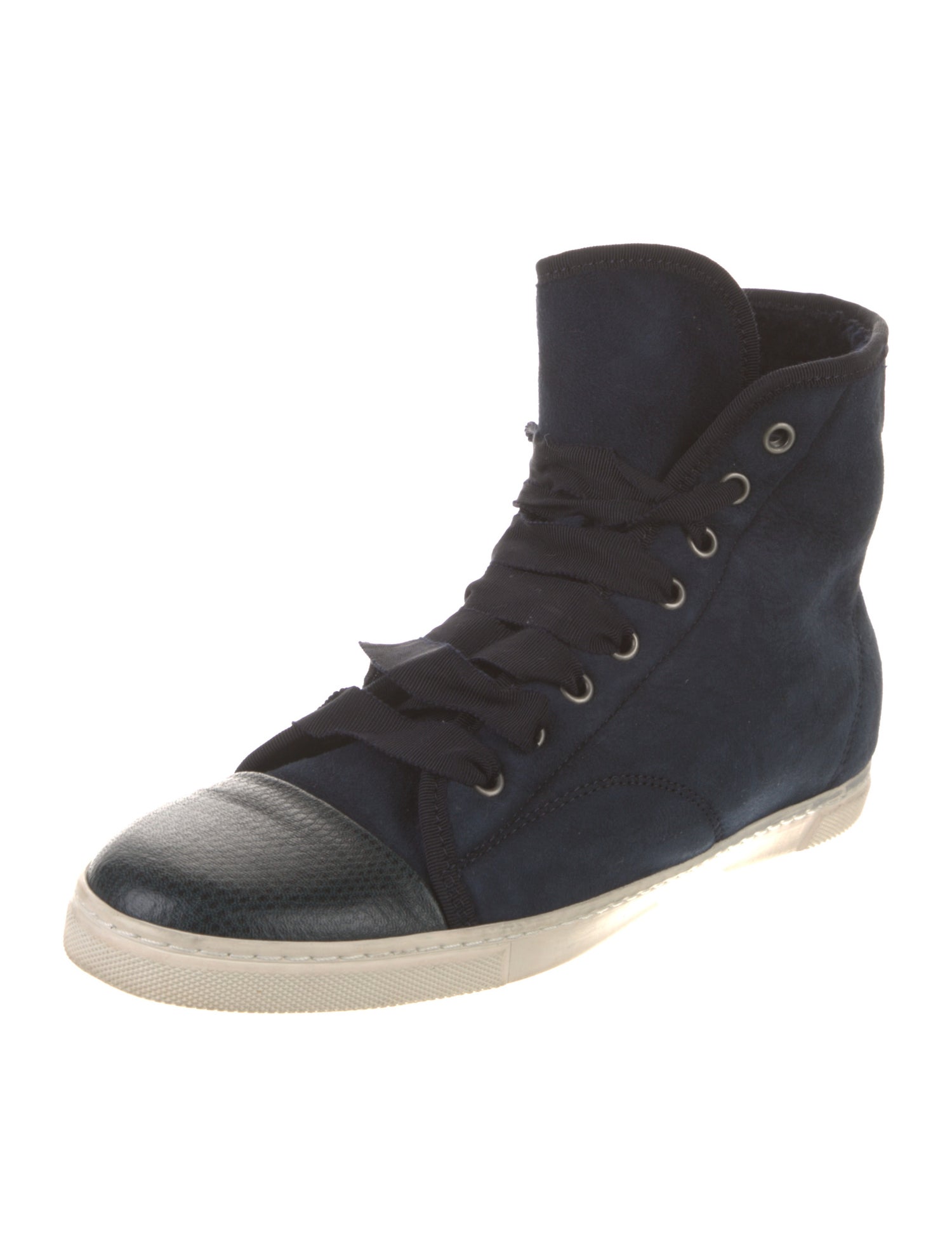 Lanvin Suede Sneakers