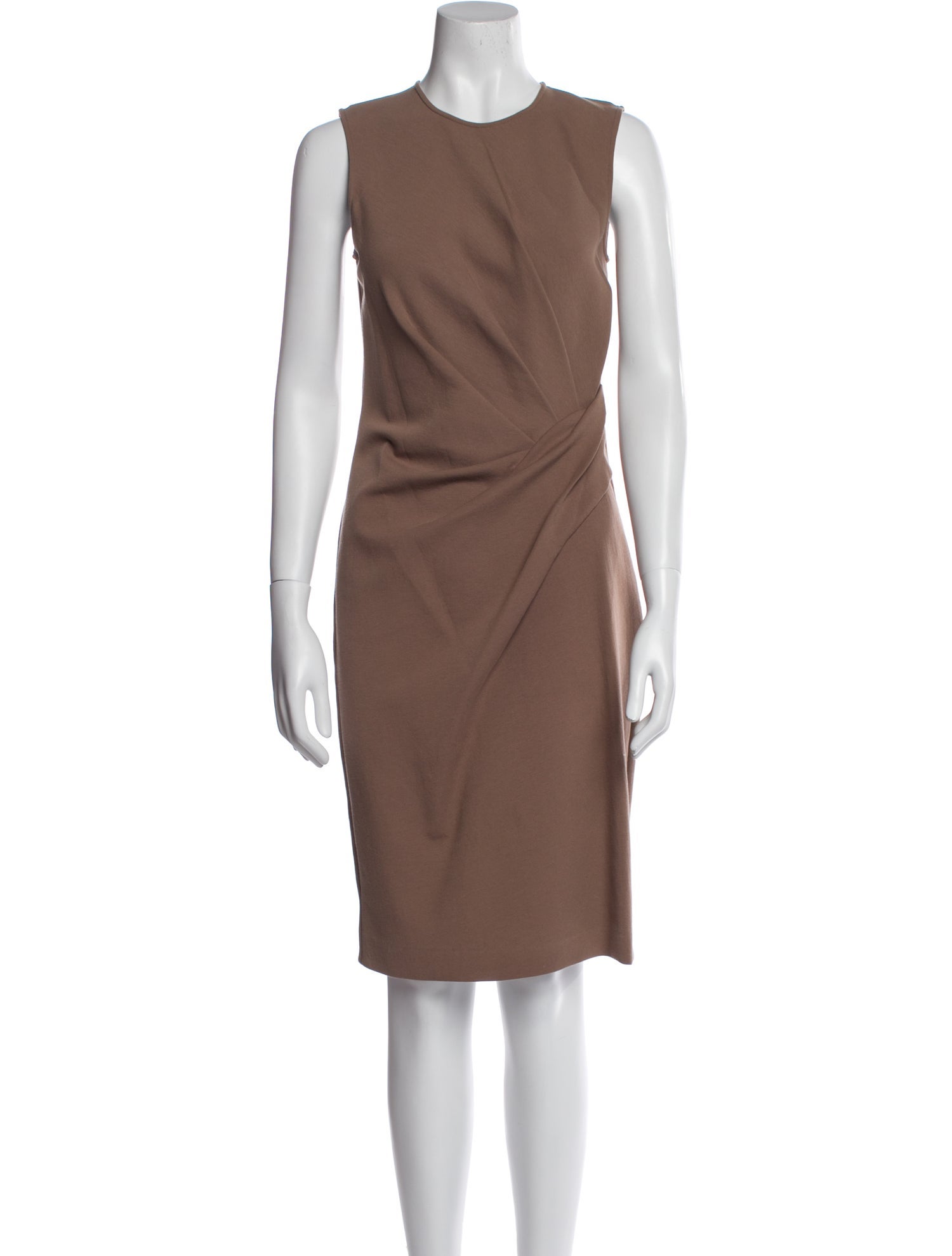 Lanvin Crew Neck Knee-Length Dress