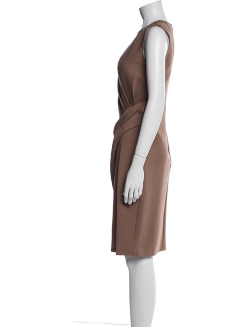 Lanvin Crew Neck Knee-Length Dress