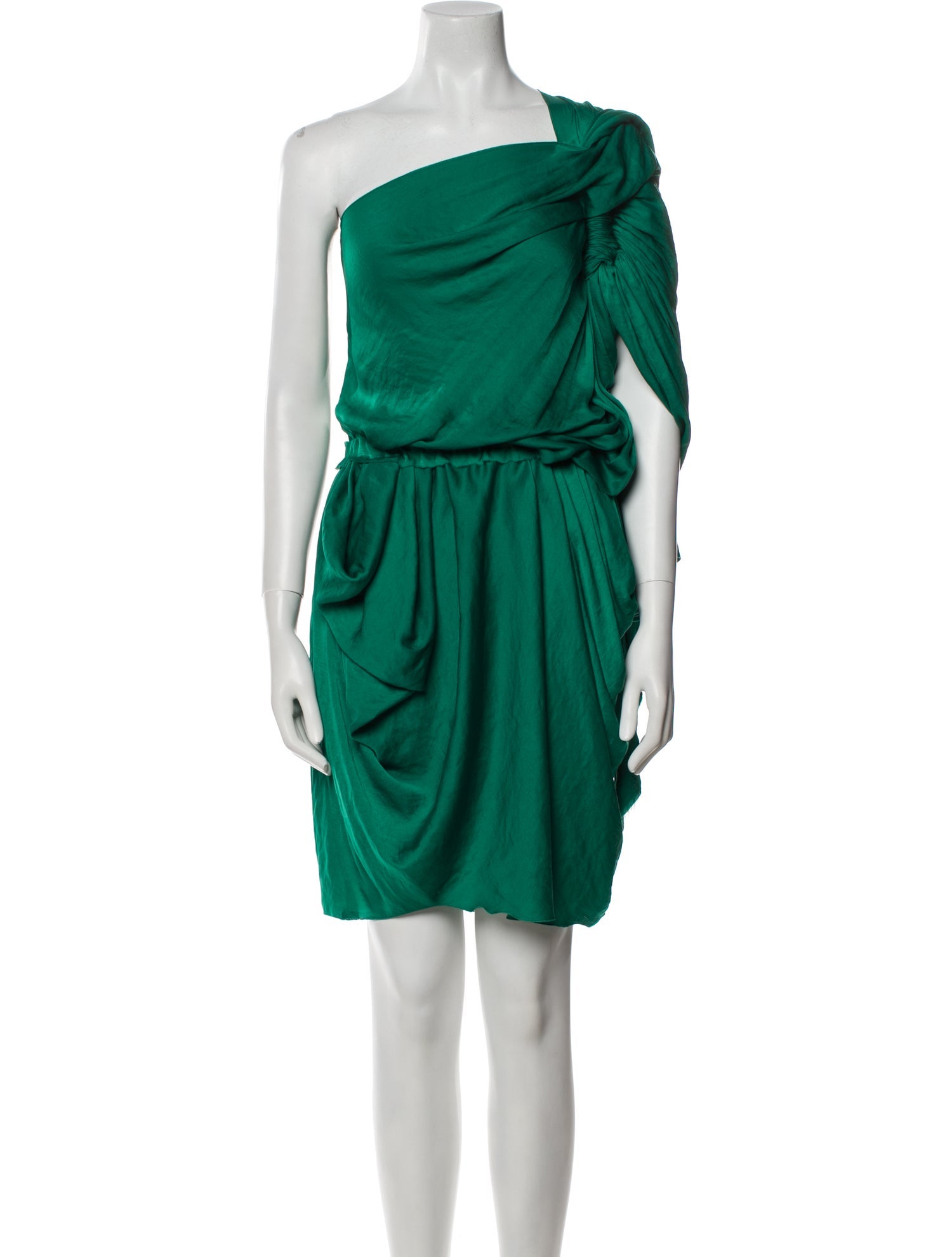 Lanvin One-Shoulder Mini Dress