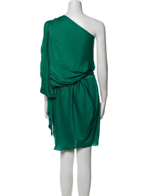 Lanvin One-Shoulder Mini Dress