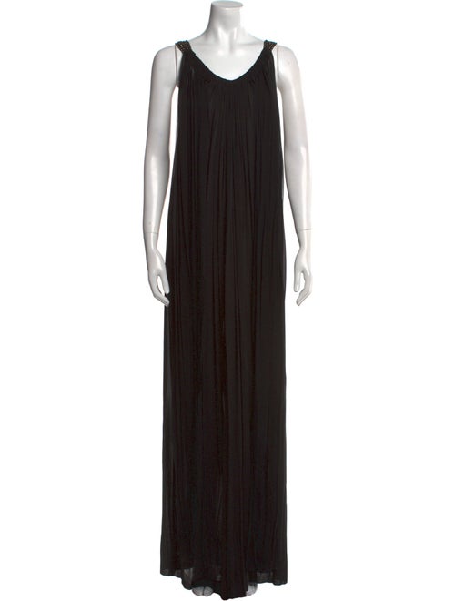 Lanvin Silk Long Dress