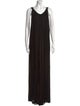 Lanvin Silk Long Dress
