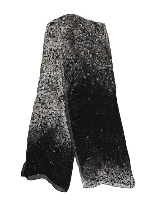 Lanvin Cashmere Printed Scarf