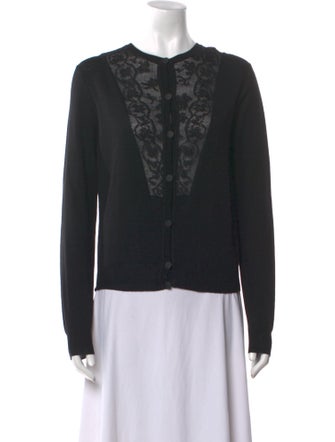 Lanvin Wool Crew Neck Top