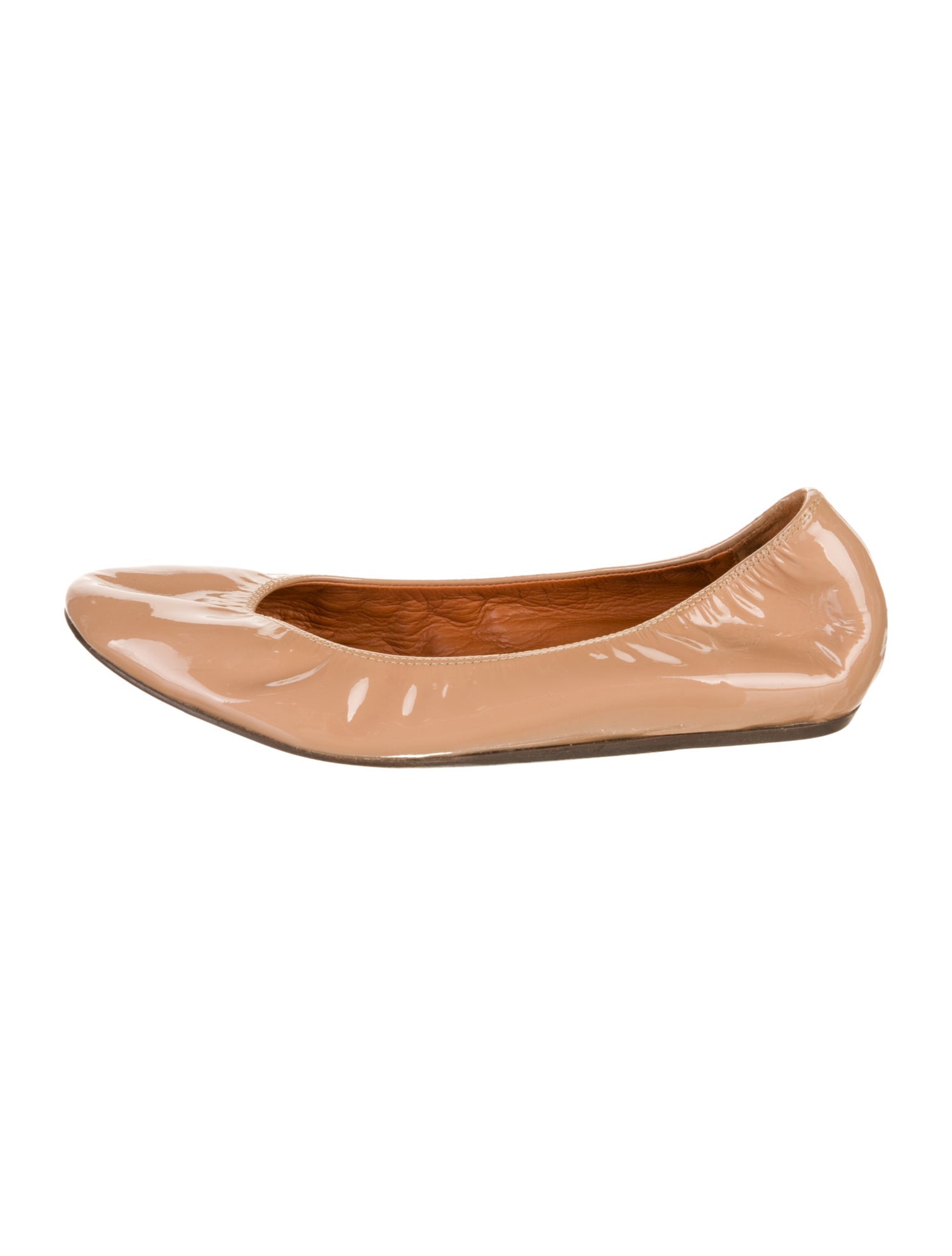 Lanvin Patent Leather Ballet Flats