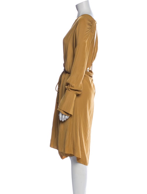 Lanvin V-Neck Midi Length Dress