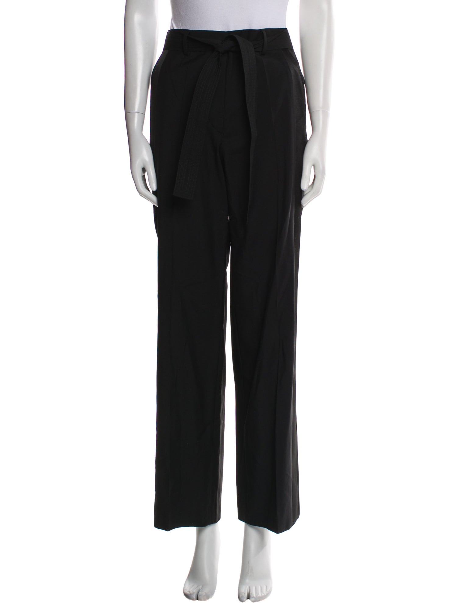 Lanvin Virgin Wool Straight Leg Pants