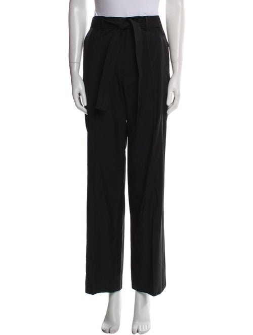 Lanvin Virgin Wool Straight Leg Pants