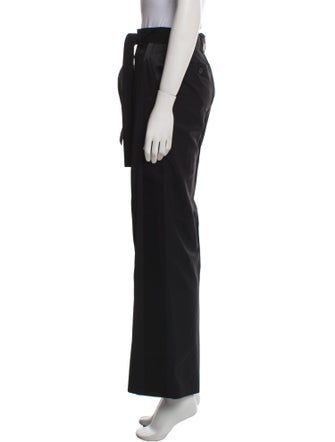 Lanvin Virgin Wool Straight Leg Pants