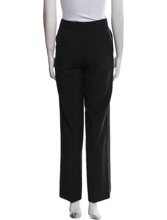 Lanvin Virgin Wool Straight Leg Pants
