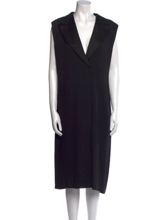 Lanvin Silk Midi Length Dress