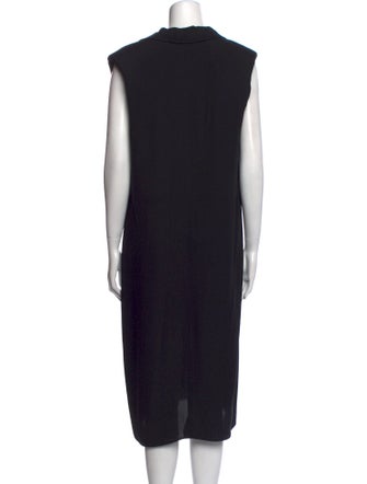 Lanvin Silk Midi Length Dress