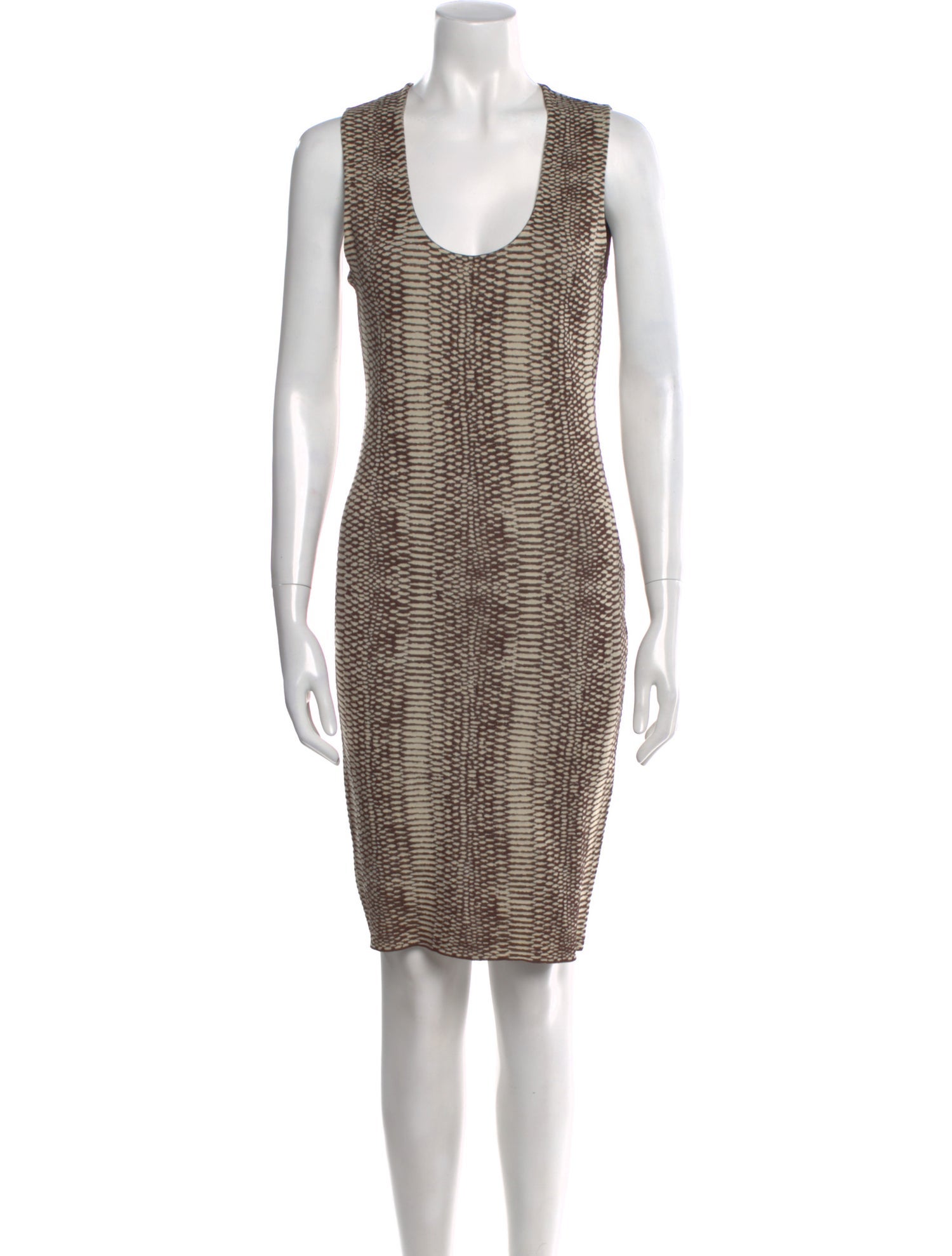 Lanvin Silk Knee-Length Dress