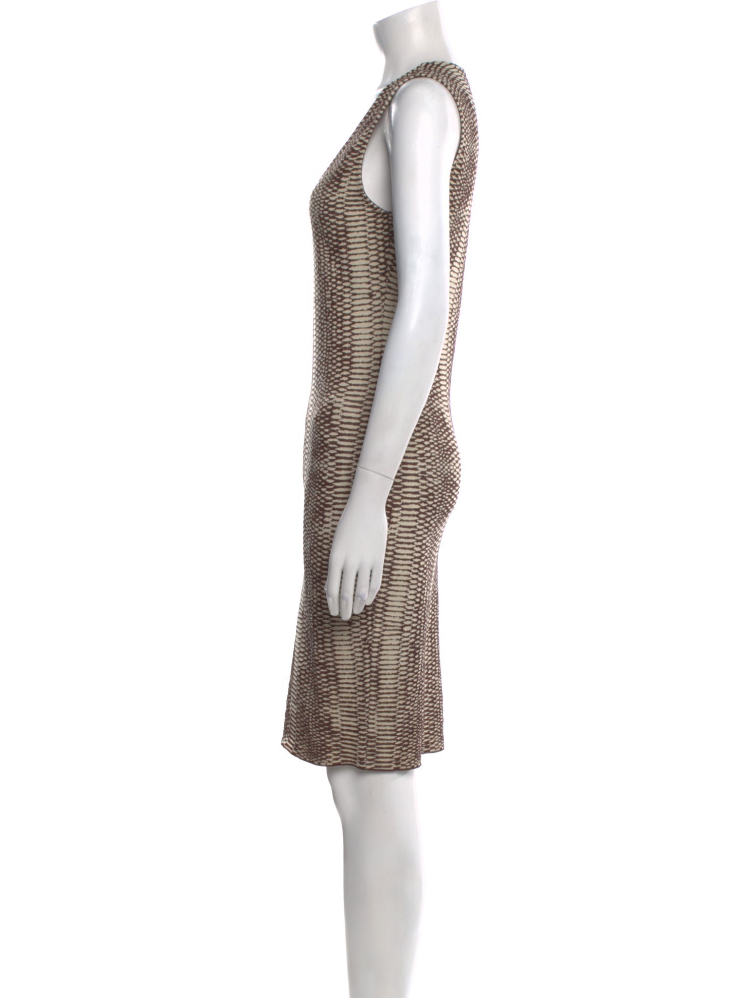 Lanvin Silk Knee-Length Dress